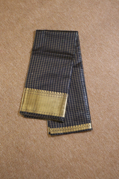 Banarasi Soft Silk Saree - Black