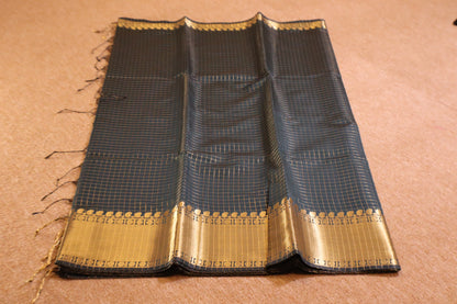 Banarasi Soft Silk Saree - Green