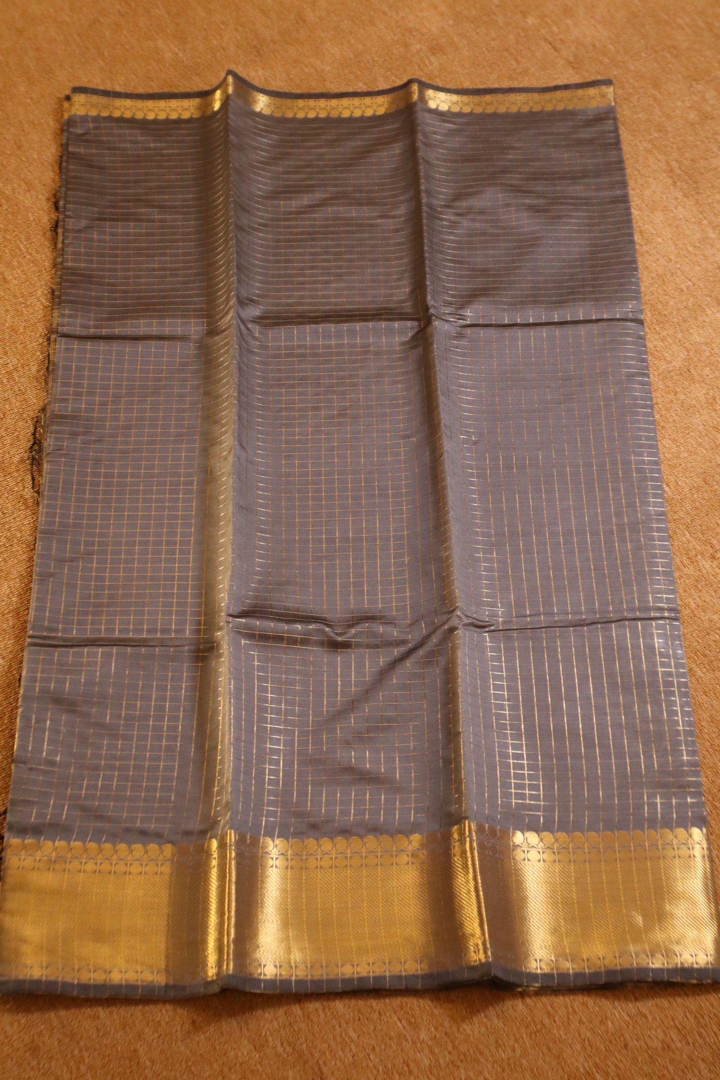 Banarasi Soft Silk Saree - Grey