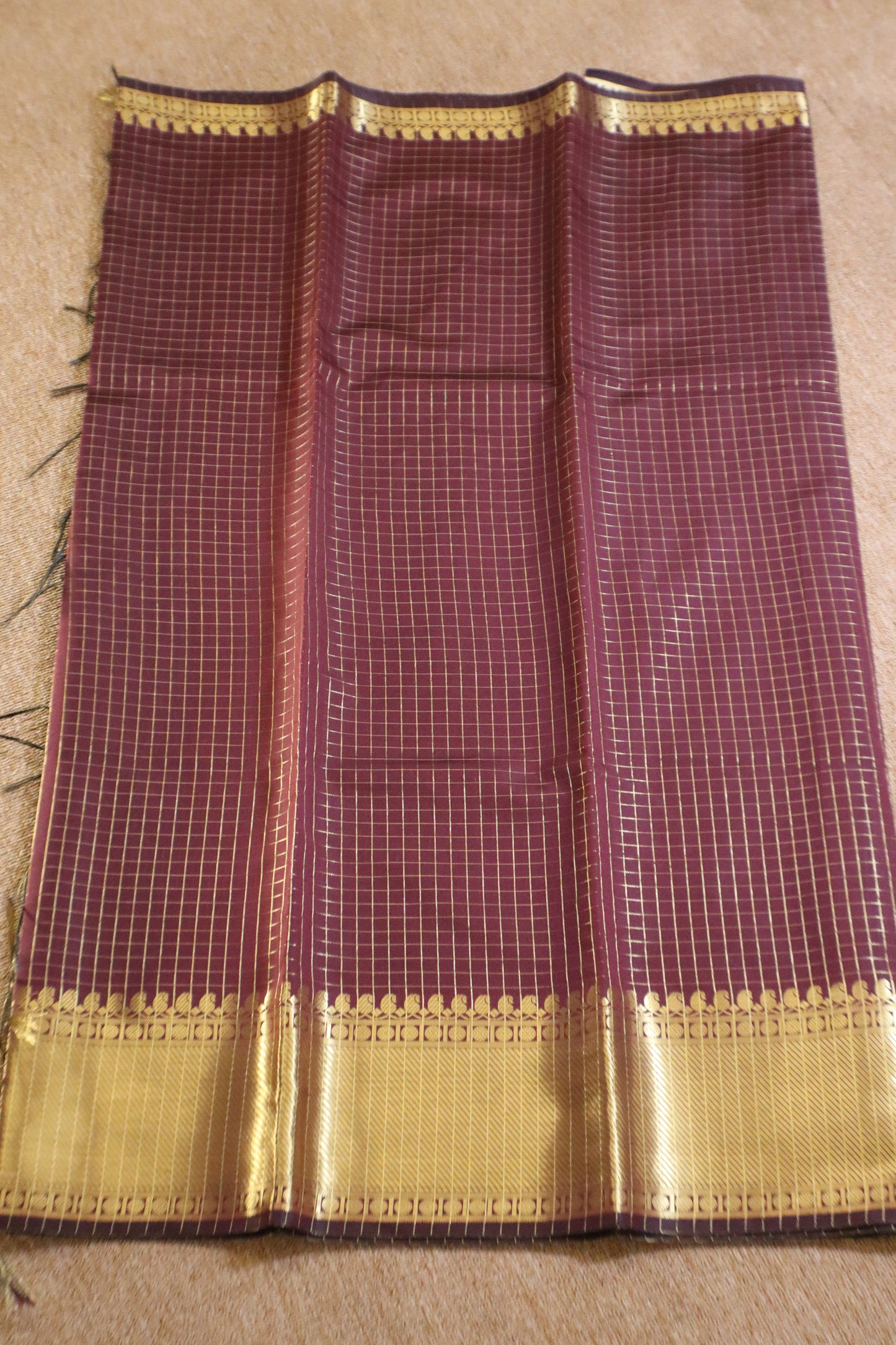 Banarasi Soft Silk Saree - Maroon