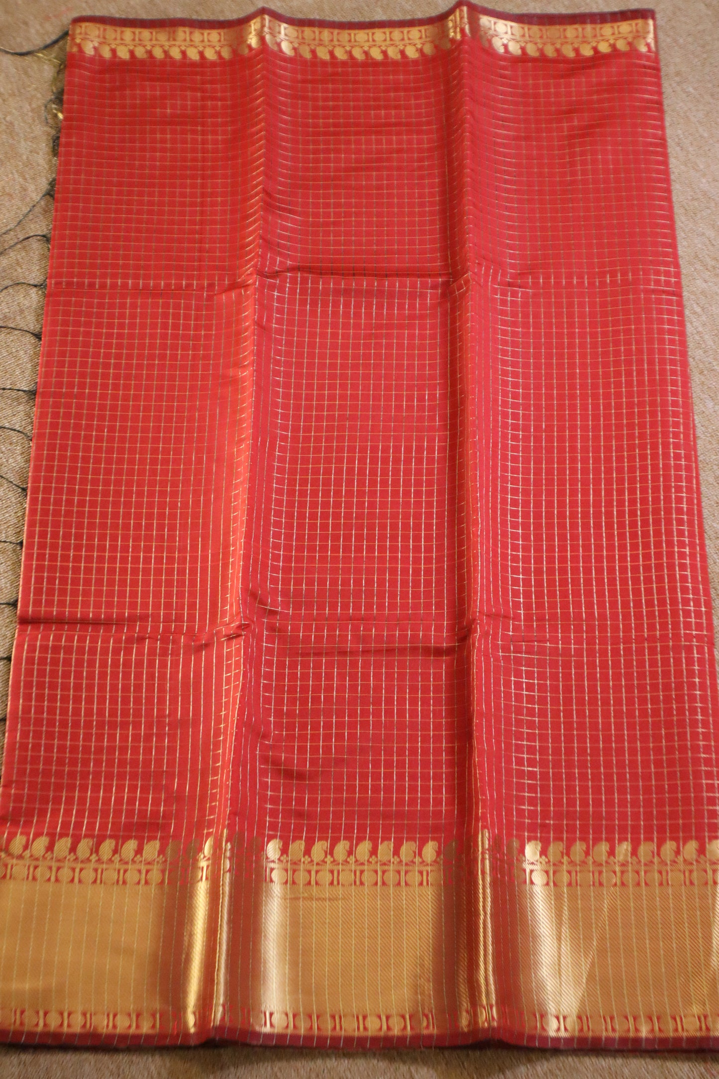 Banarasi Soft Silk Saree - Red
