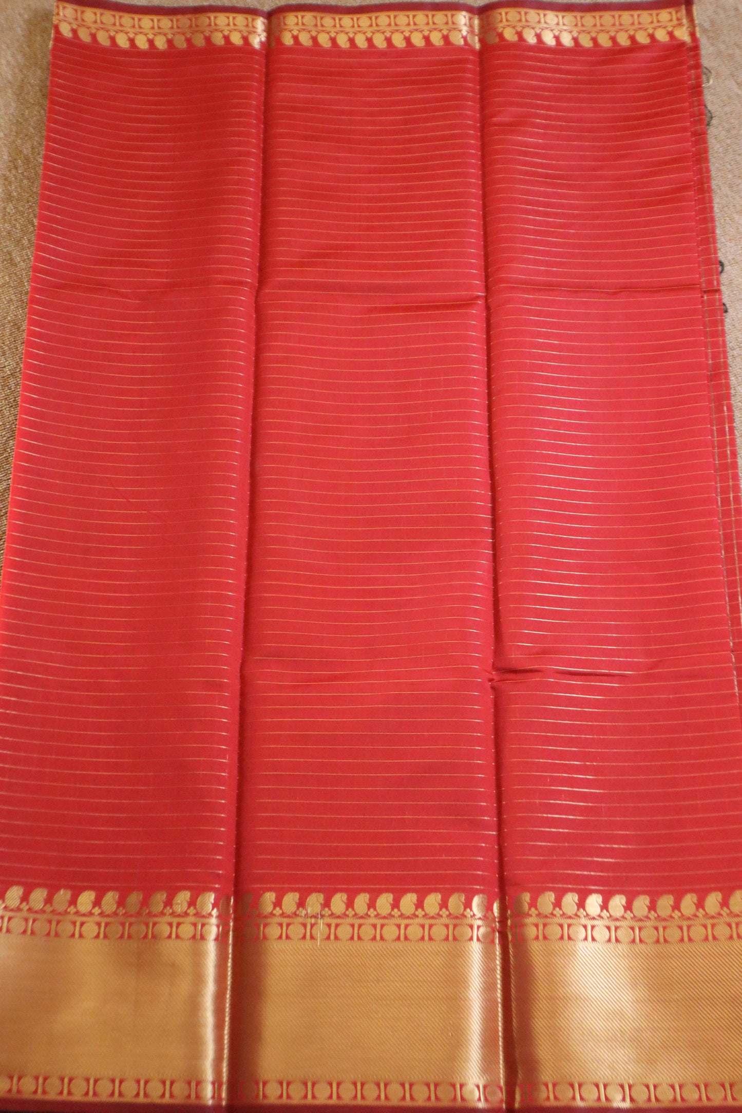 Banarasi Soft Silk Saree - Red