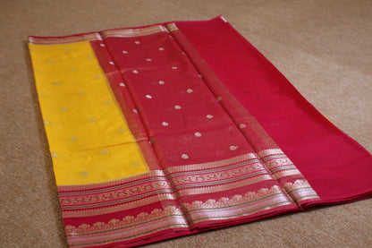 Warm Silk - Yellow and Pink