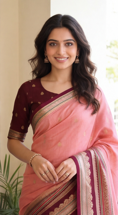 Warm Silk - Pink and Purple