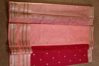 Warm Silk - Rani Pink and Baby Pink